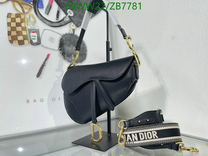 Dior Bags-(4A)-Saddle- Code: ZB7781 $ 129USD