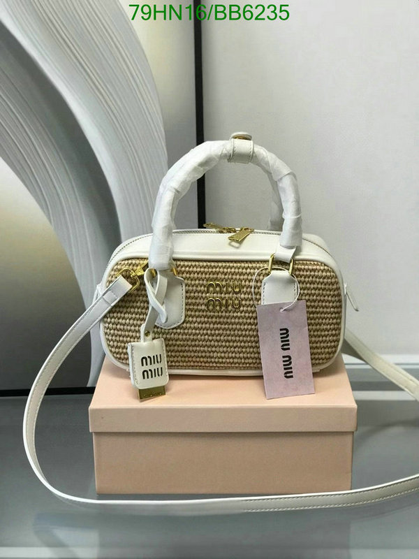 Miu Miu Bag-(4A)-Crossbody- Code: BB6235 $ 103USD
