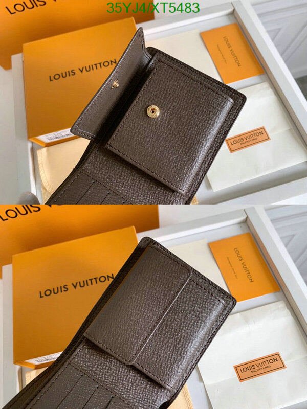 LV Bags-(4A)-Wallet-,Code: XT5483,$ 46USD