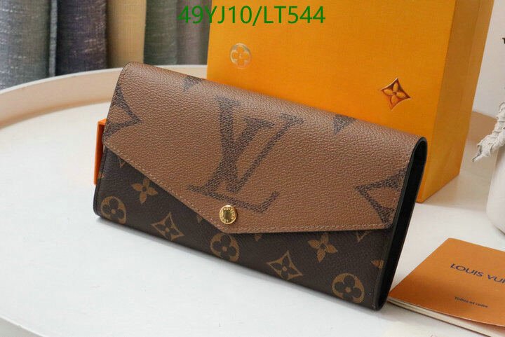 LV Bags-(4A)-Wallet-,Code: LT544,$ 64USD