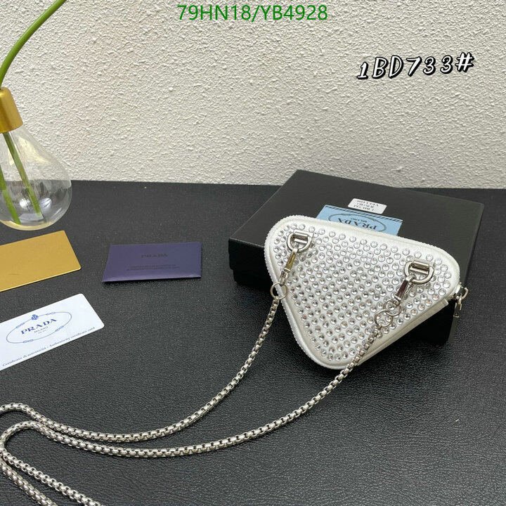 Prada Bag-(4A)-Triangle- Code: YB4928 $ 103USD