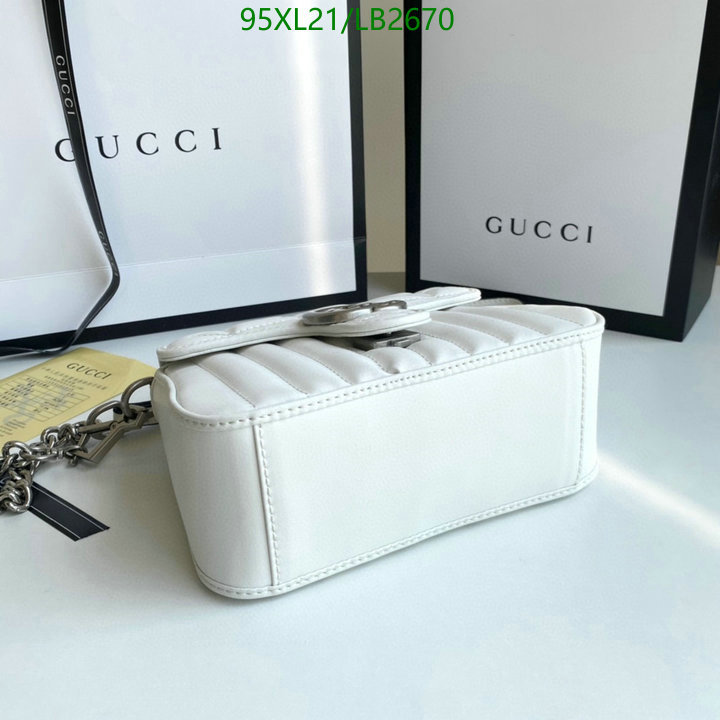 Gucci Bag-(4A)-Marmont,Code: LB2670,$ 124USD