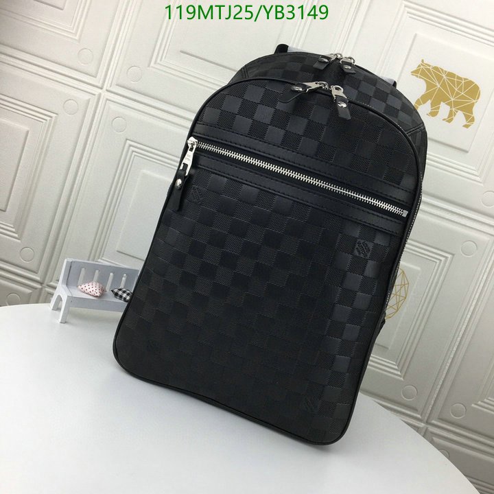 LV Bags-(4A)-Backpack-,Code: YB3149,$ 155USD
