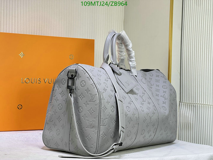LV Bags-(4A)-Keepall BandouliRe 45-50-,Code: ZB964,$ 142USD