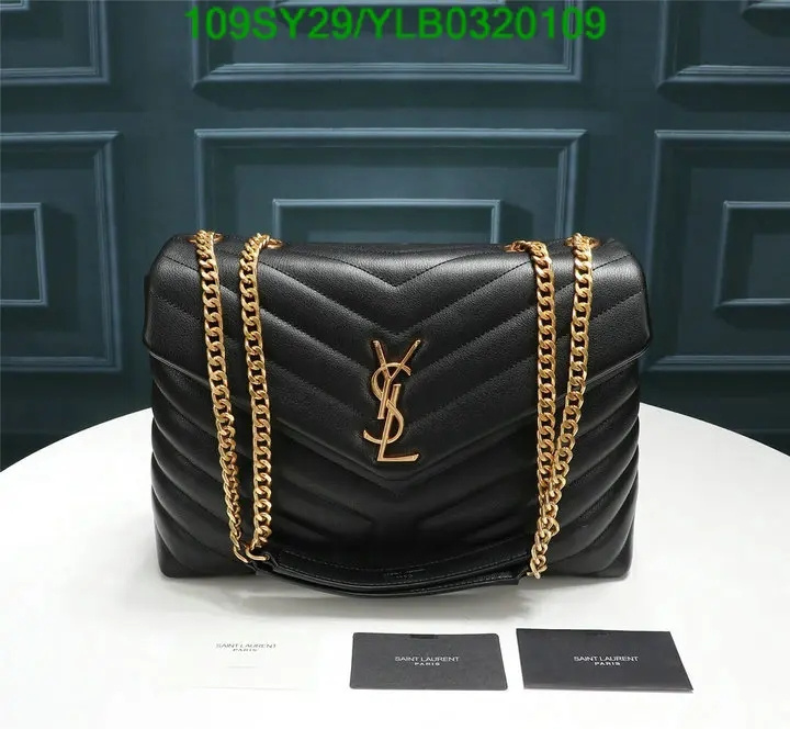 YSL Bag-(4A)-Diagonal- Code: YLB0320109 $ 142USD