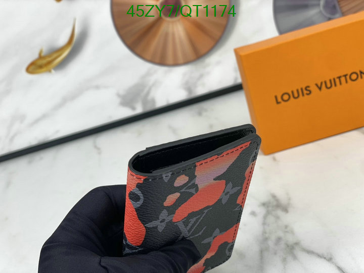 LV Bag-(4A)-Wallet- Code: QT1174 $ 59USD