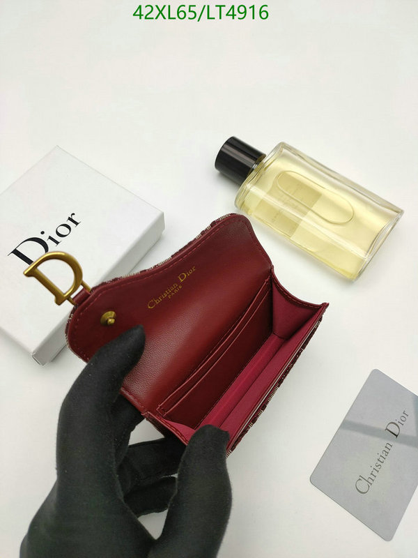 Dior Bags-(4A)-Wallet- Code: LT4916 $ 55USD
