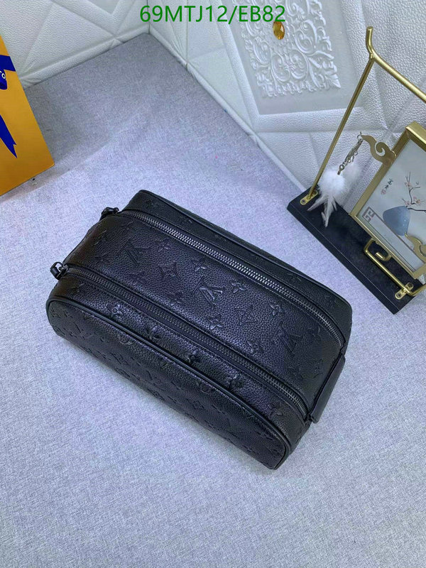 LV Bags-(4A)-Vanity Bag-,Code: EB82,$ 90USD