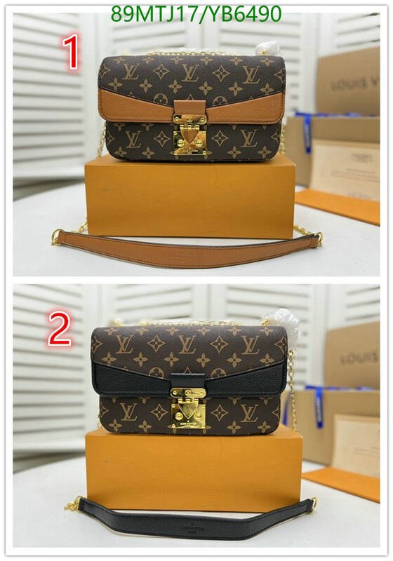 LV Bags-(4A)-Pochette MTis Bag-Twist-,Code: YB6490,$ 116USD