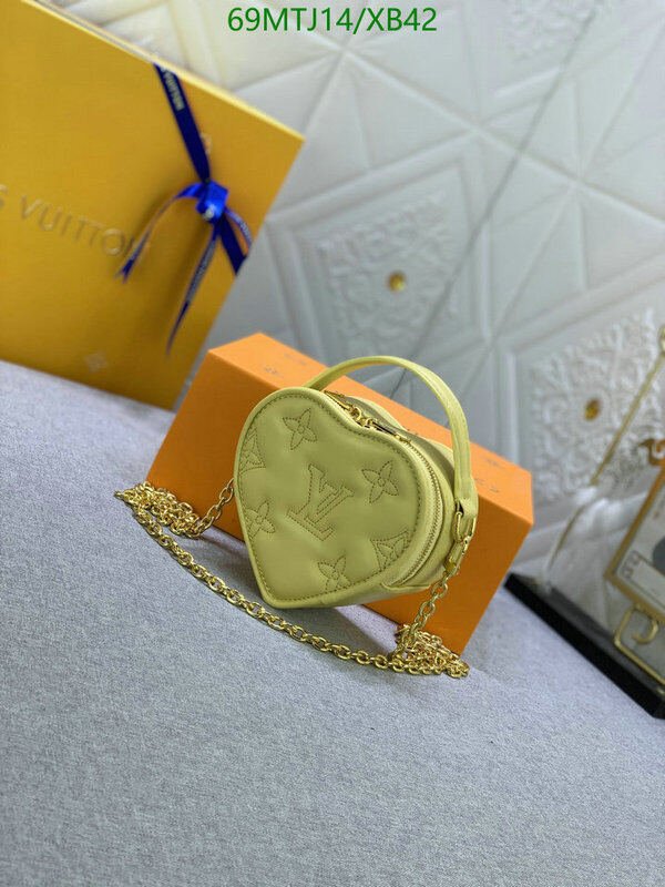 LV Bags-(4A)-Pochette MTis Bag-Twist-,Code: XB42,$ 90USD