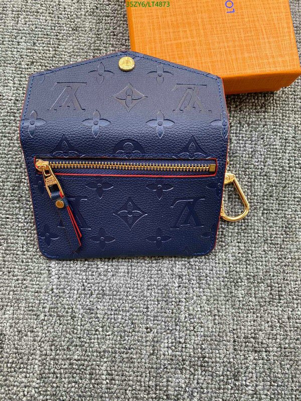LV Bags-(4A)-Wallet-,Code: LT4873,$ 46USD