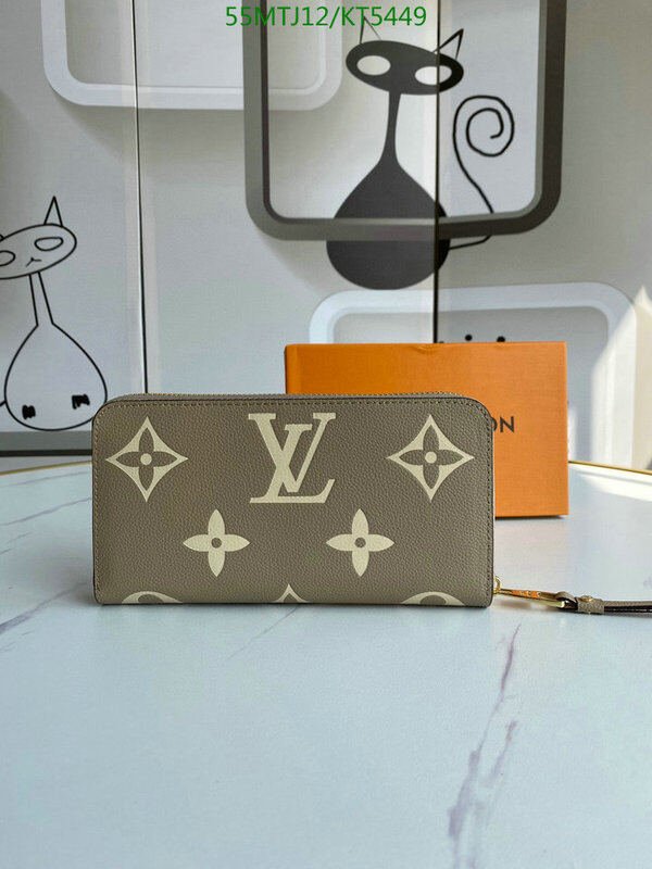 LV Bags-(4A)-Wallet-,Code: KT5449,$ 72USD