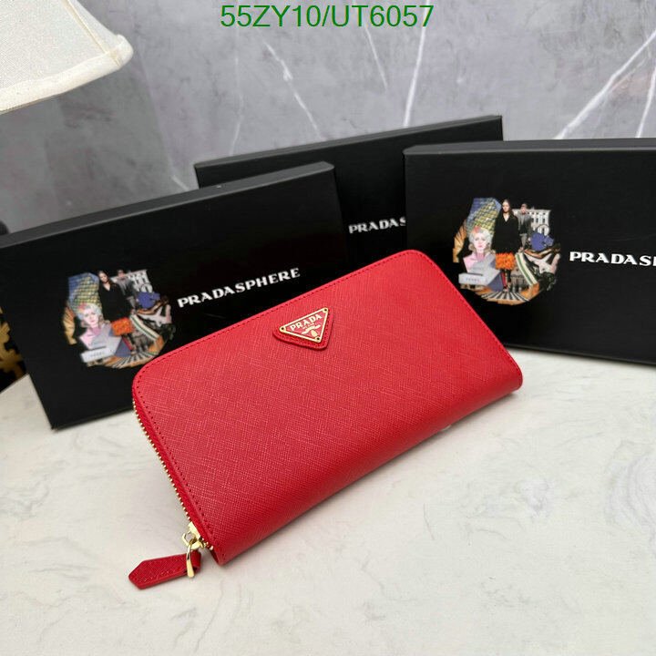 Prada Bag-(4A)-Wallet- Code: UT6057 $ 72USD