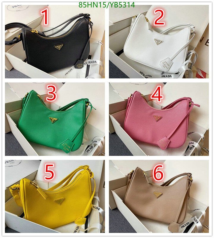 Prada Bag-(4A)-Re-Edition 2000,Code: YB5314,$ 111USD