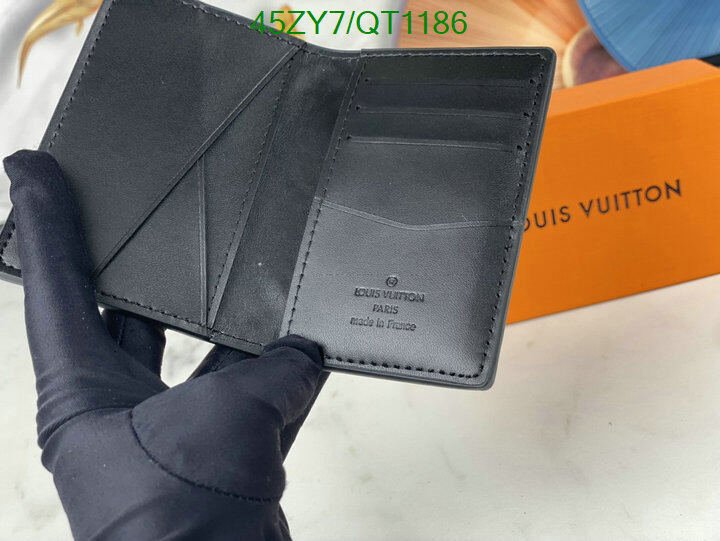 LV Bag-(4A)-Wallet- Code: QT1186 $ 59USD