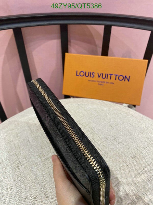LV Bag-(4A)-Wallet- Code: QT5386 $ 64USD