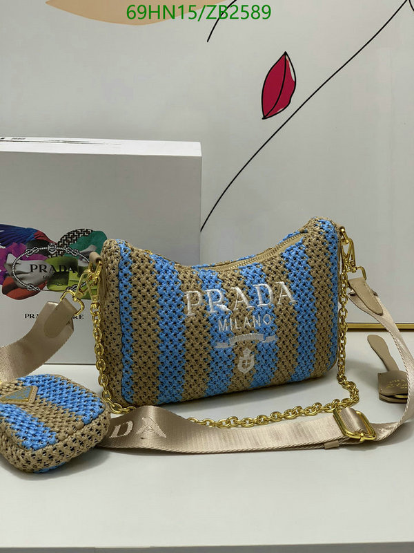 Prada Bag-(4A)-Re-Edition 2005 Code: ZB2589 $ 90USD