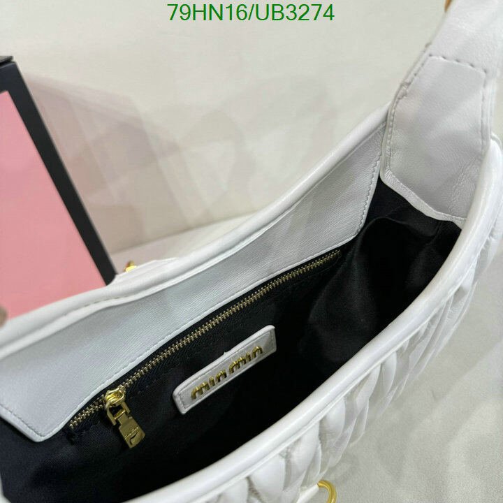 Miu Miu Bag-(4A)-Handbag- Code: UB3274 $ 103USD