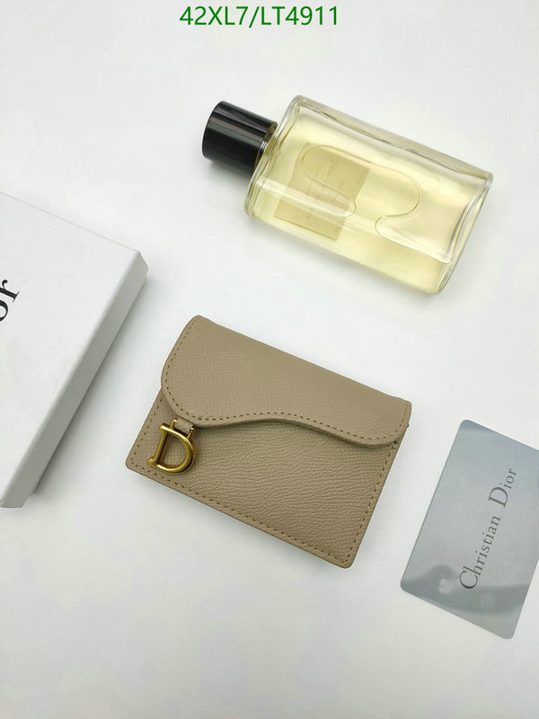 Dior Bags-(4A)-Wallet- Code: LT4911 $ 55USD
