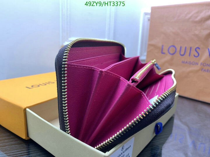LV Bags-(4A)-Wallet-,Code: HT3375,$ 64USD