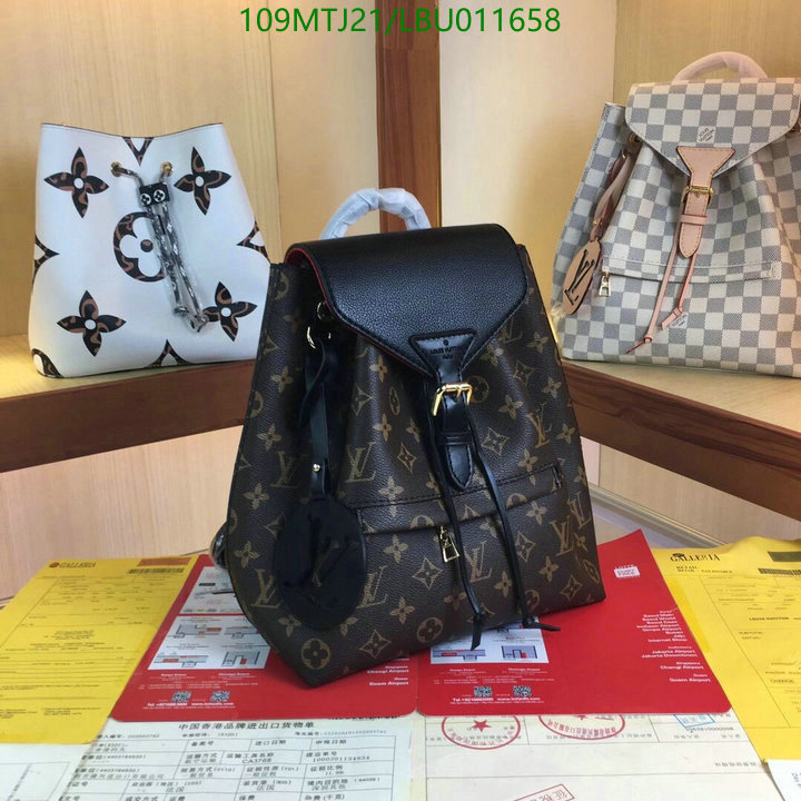 LV Bags-(4A)-Backpack-,Code: LBU011658,$ 142USD