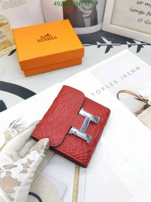 Hermes Bag-(4A)-Wallet-,Code: HT5237,$ 64USD