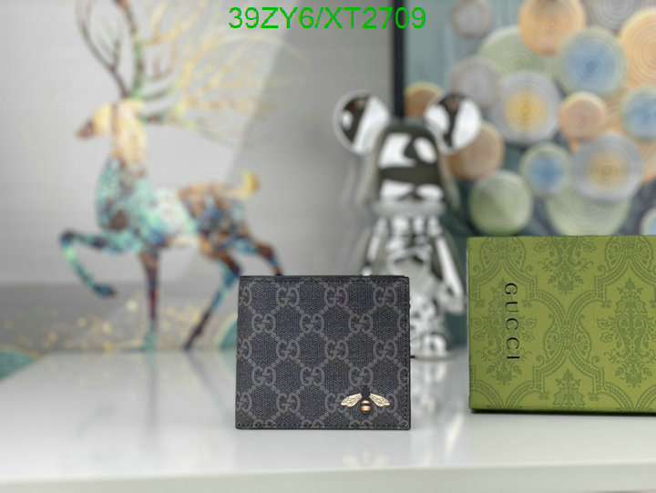 Gucci Bag-(4A)-Wallet-,Code: XT2709,$ 51USD