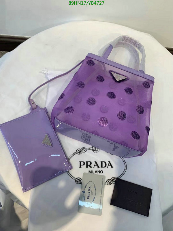 Prada Bag-(4A)-Handbag-,Code: YB4727,$ 116USD