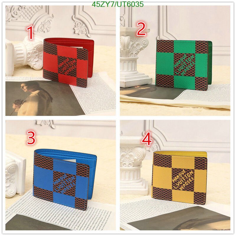LV Bag-(4A)-Wallet- Code: UT6035 $ 59USD