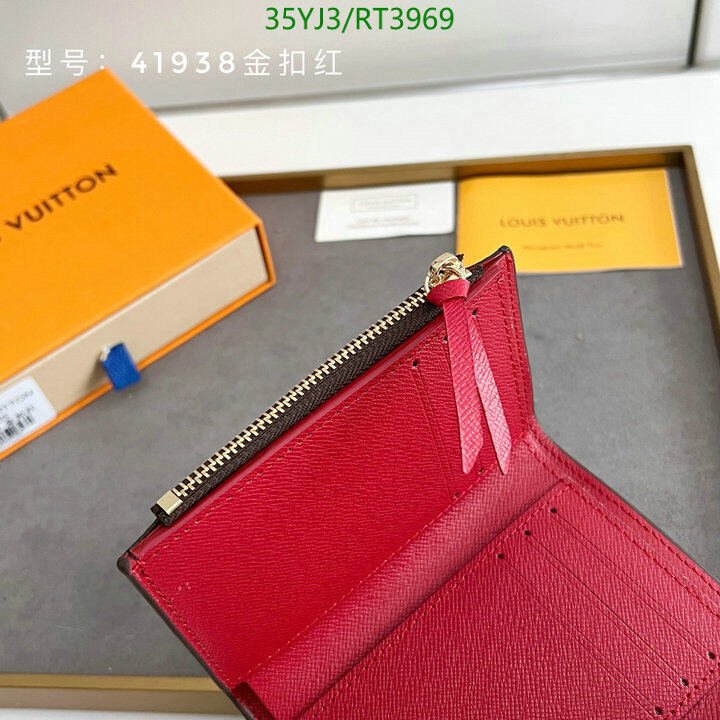 LV Bag-(4A)-Wallet- Cod8: RT3969 $ 46USD