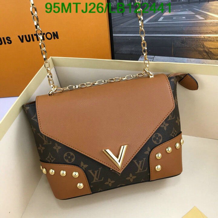 LV Bags-(4A)-Pochette MTis Bag-Twist-,Code: LB122441,$ 124USD