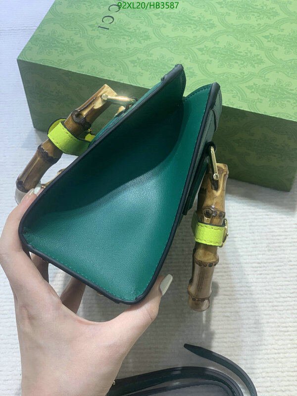 Gucci Bag-(4A)-Diana-Bamboo-,Code: HB3587,$ 120USD