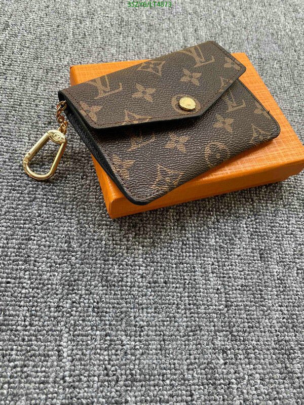 LV Bags-(4A)-Wallet-,Code: LT4873,$ 46USD