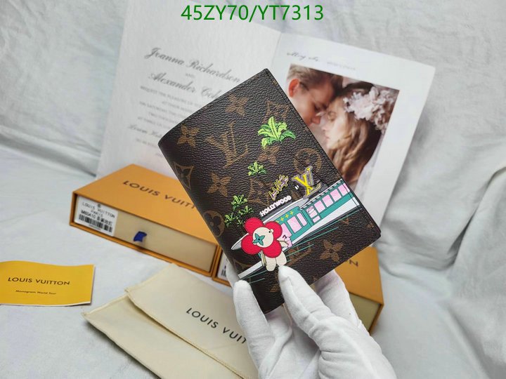 LV Bags-(4A)-Wallet-,Code: YT7313,$ 59USD