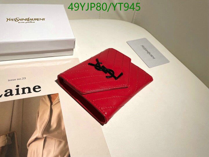 YSL Bag-(4A)-Wallet-,Code: YT945,$ 64USD