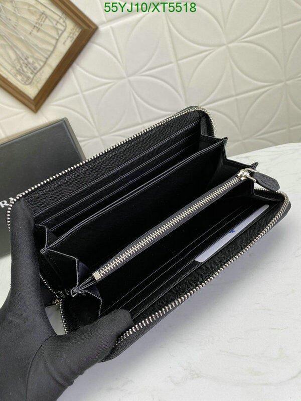 Prada Bag-(4A)-Wallet- Code: XT5518 $ 72USD
