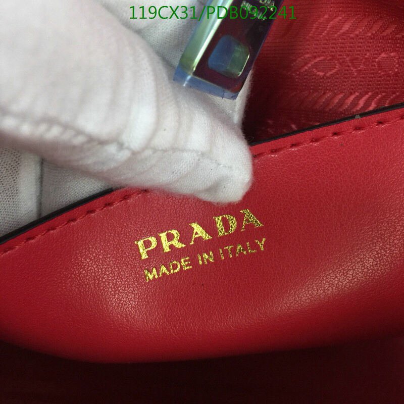 Prada Bag-(4A)-Handbag-,Code: PDB092241,$ 155USD