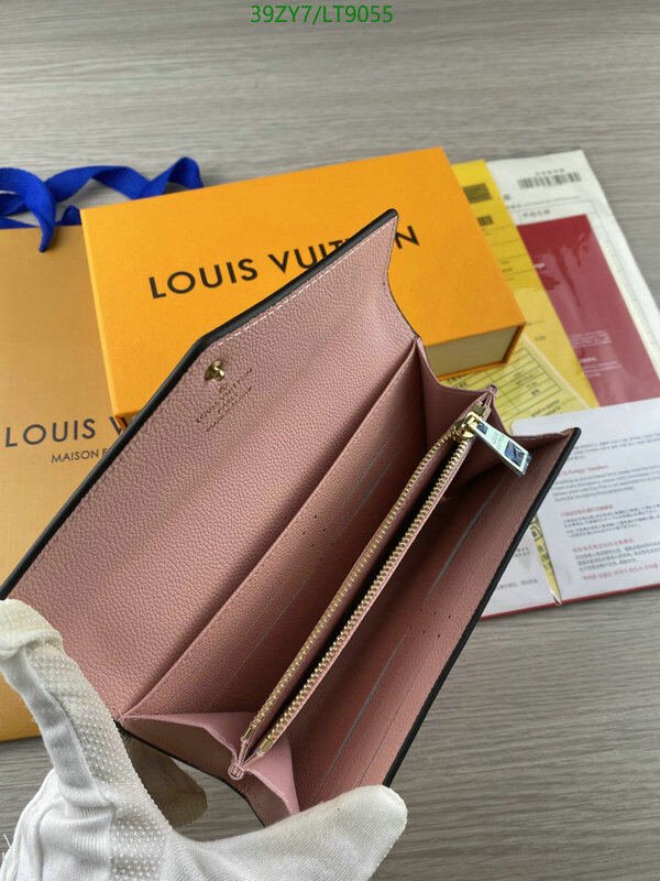 LV Bags-(4A)-Wallet-,Code: LT9055,$ 51USD