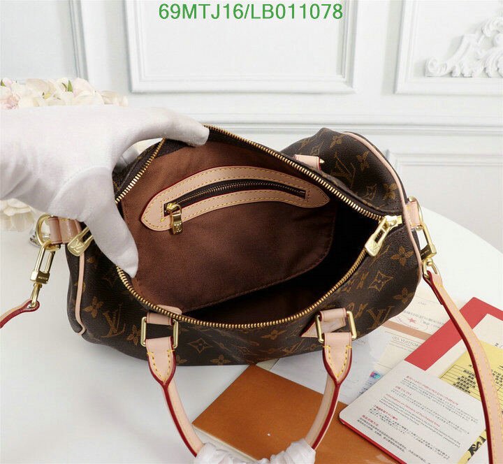 LV Bags-(4A)-Speedy-,Code: LB011078,$ 90USD