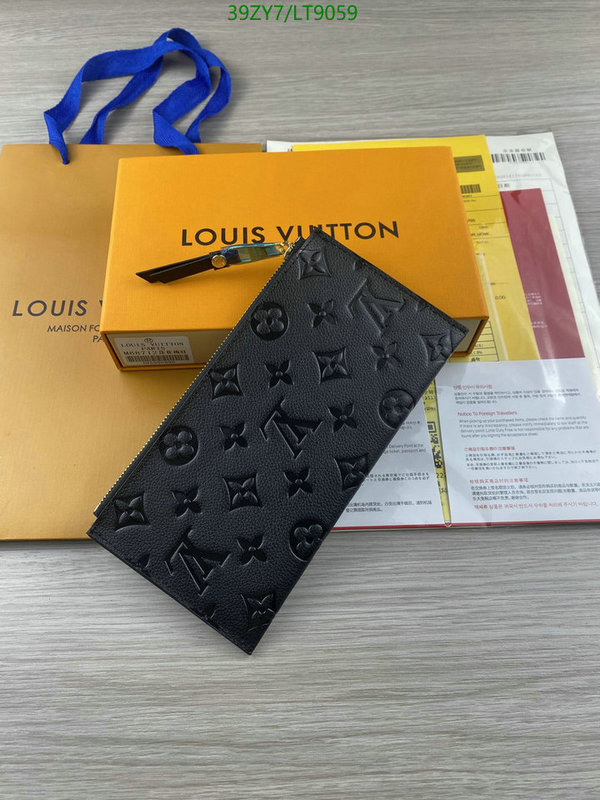 LV Bags-(4A)-Wallet-,Code: LT9059,$ 51USD