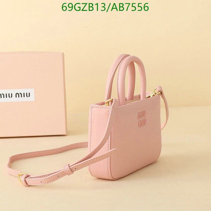 Miu Miu Bag-(4A)-Crossbody- Code: AB7556 $ 90USD