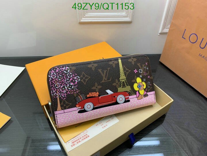 LV Bag-(4A)-Wallet- Code: QT1153 $ 64USD