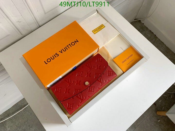 LV Bags-(4A)-Wallet-,Code: LT9911,$ 64USD