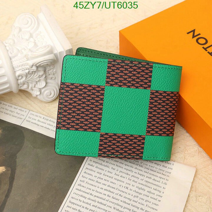 LV Bag-(4A)-Wallet- Code: UT6035 $ 59USD