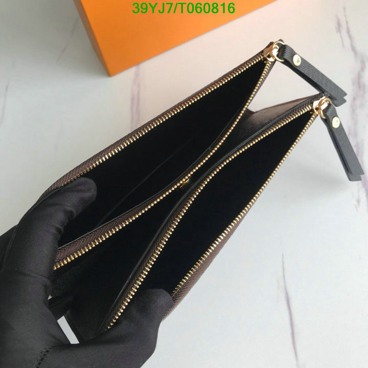 LV Bags-(4A)-Wallet-,Code: T060816,$ 51USD