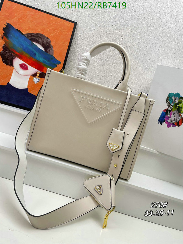 Prada Bag-(4A)-Handbag-,Code: RB7419,$ 137USD