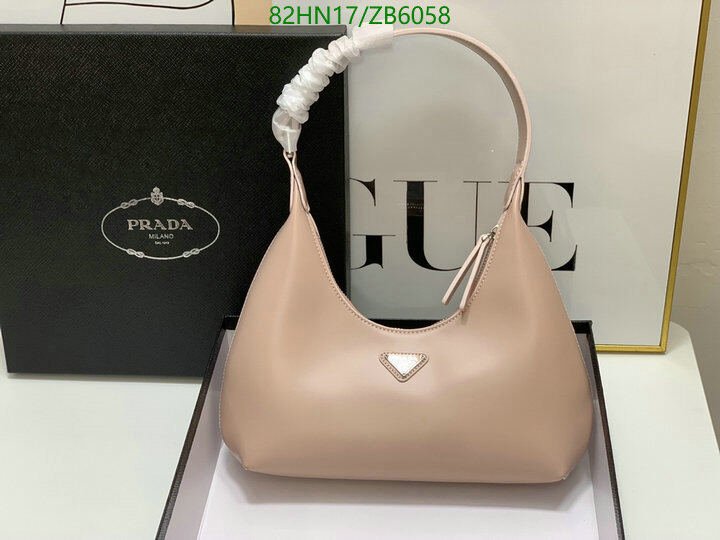 Prada Bag-(4A)-Handbag- Code: ZB6058 $ 107USD