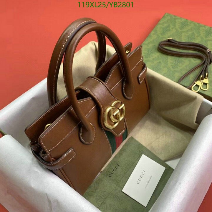 Gucci Bag-(4A)-Diagonal-,Code: YB2801,$ 155USD
