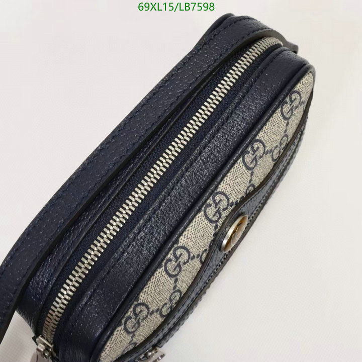 Gucci Bag-(4A)-Ophidia-G,Code: LB7598,$ 90USD