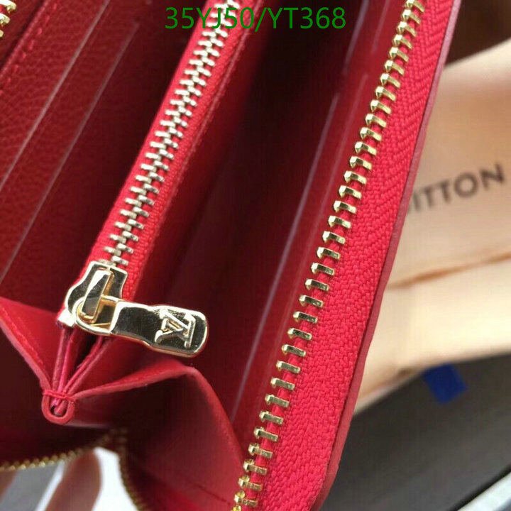 LV Bags-(4A)-Wallet-,Code: YT368,$ 46USD